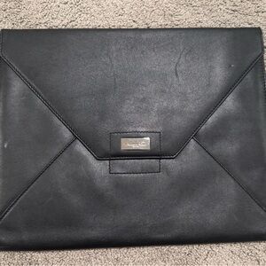 Kenneth Cole Black Envelope Laptop Bag